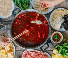 Món lẩu cay Trùng Khánh ngon trứ danh tại nhà