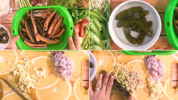 Sơ chế các nguyên liệu