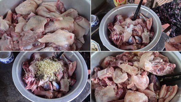 Ướp thịt vịt