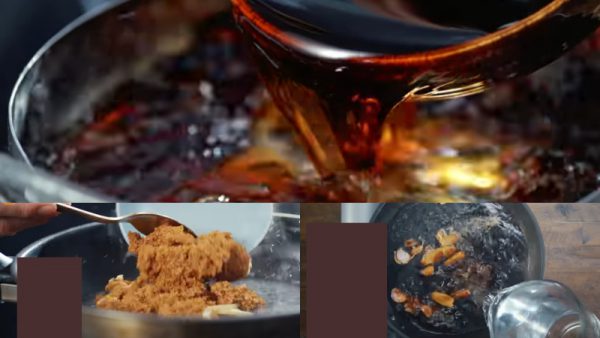 Làm nước dùng thịt xá xíu