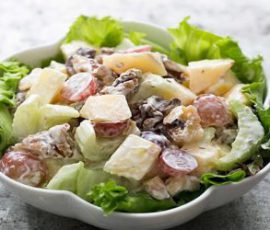 Món Salad bơ khoai tây nướng thơm ngon béo ngậy