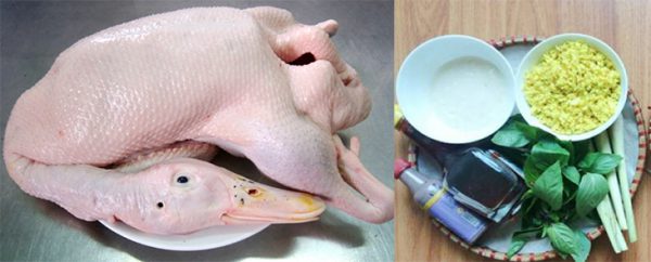 Nguyên liệu chuẩn bị