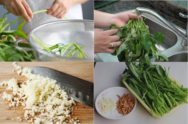 Sơ chế các nguyên liệu