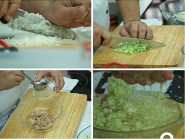 Chuẩn bị các nguyên liệu