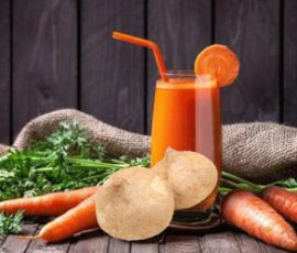 Món sinh tố củ đậu cà rốt mát lạnh bổ dưỡng