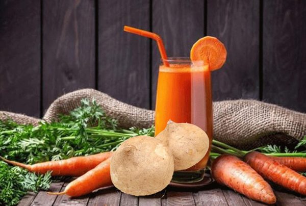 Món sinh tố củ đậu cà rốt mát lạnh bổ dưỡng