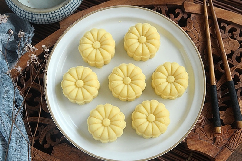 Món bánh trung thu đậu xanh kiểu mới cực hấp dẫn
