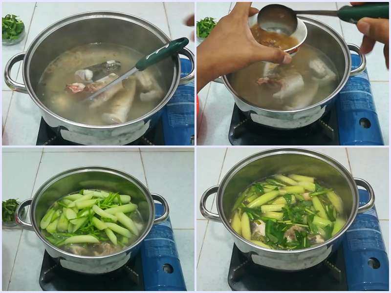 Nấu canh chua