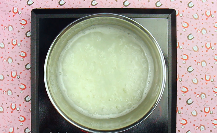 Nấu cháo cho chín mềm