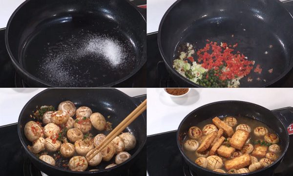 Khìa nấm với nước dừa