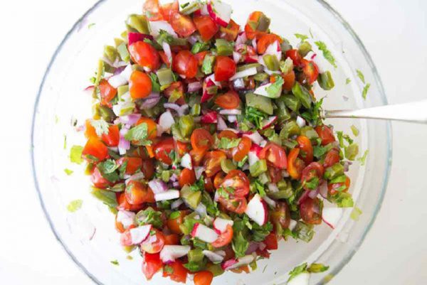 Trộn salad