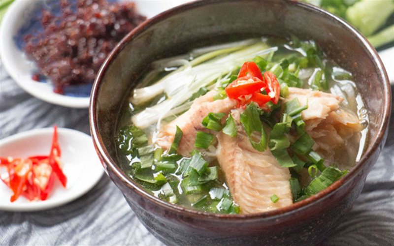 Món bánh canh bột gạo cá lóc ngon tuyệt tại nhà