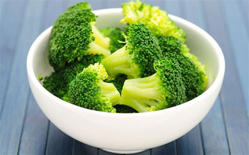 Bông cải xanh luộc chín