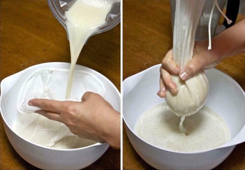 Làm sữa macca