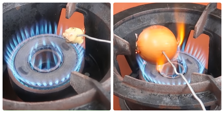 Nướng gừng và hành