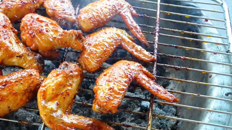 Nướng cánh gà