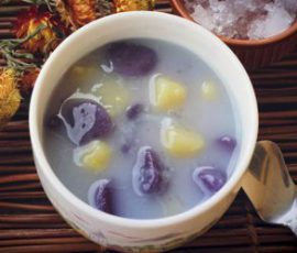 Món chè khoai dẻo thơm mát lạnh giải nhiệt