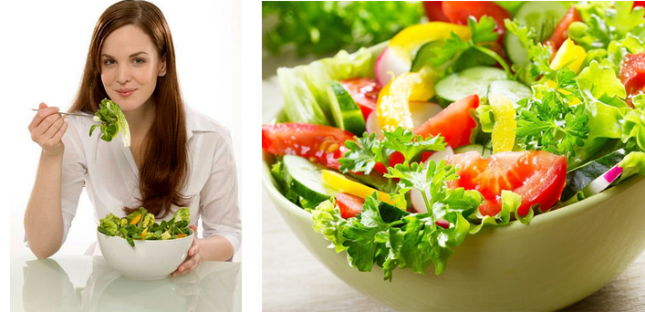 Món salad chay thanh mát lại tốt cho sức khỏe