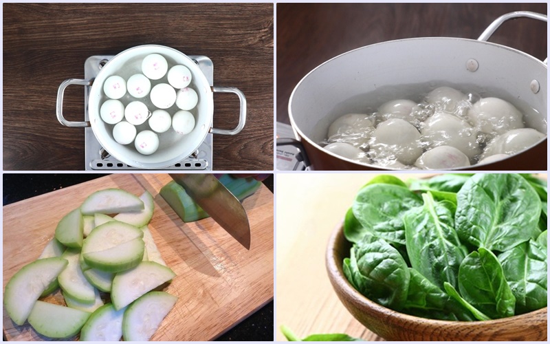 Sơ chế các nguyên liệu