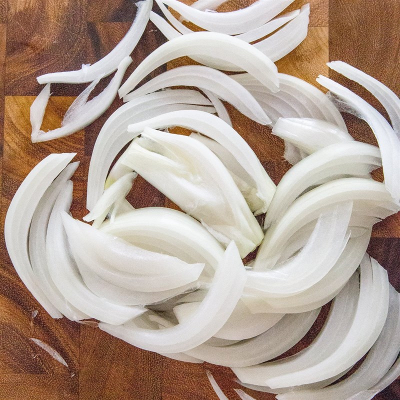 Hành tây thái sợi