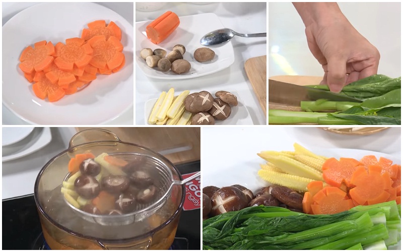 Sơ chế các nguyên liệu