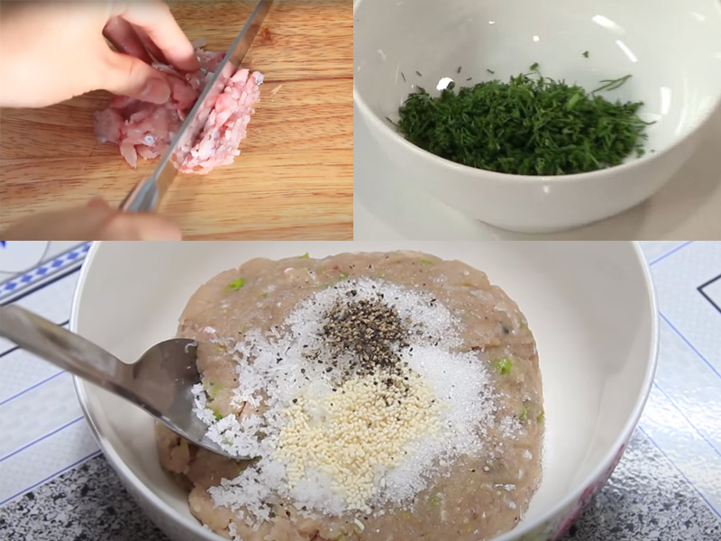 Sơ chế các nguyên liệu
