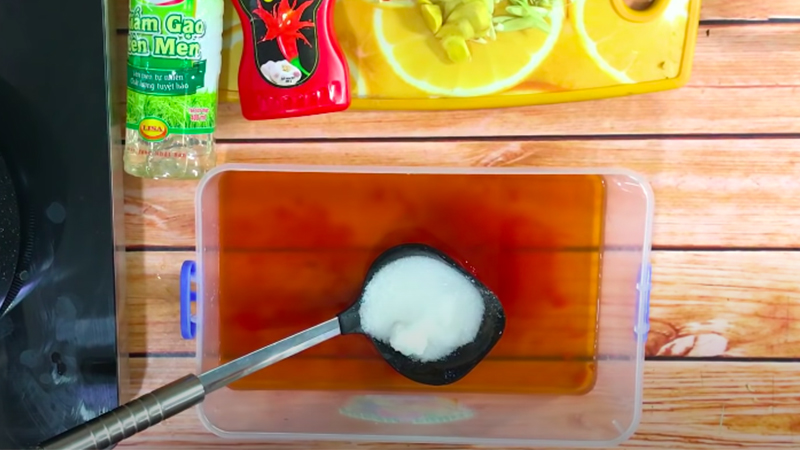 Pha nước giấm ngâm