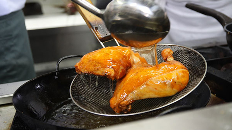 Xối mỡ gà