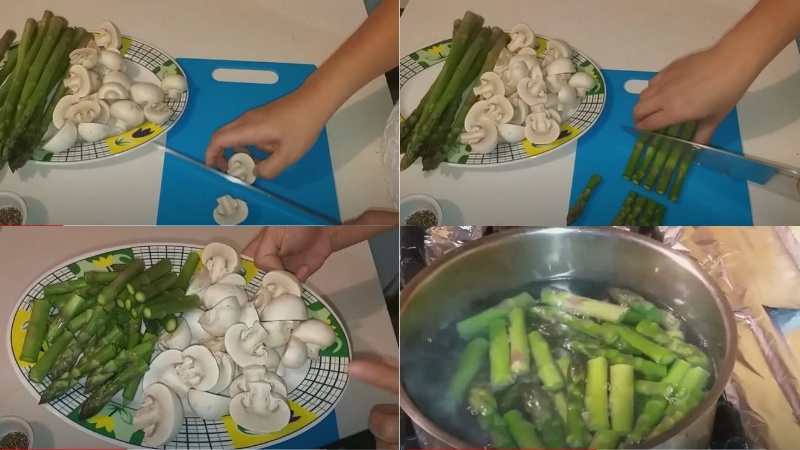 Sơ chế các nguyên liệu