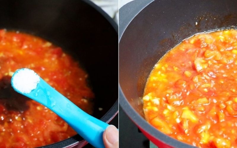 Nêm nếm gia vị cho chảo miến
