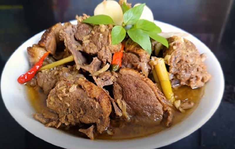 Món vịt giả cầy mang hương vị đặc trưng