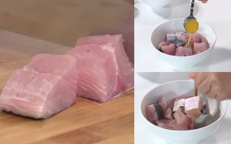 Sơ chế các nguyên liệu