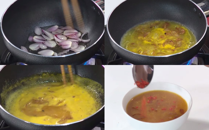 Làm sốt chanh dây