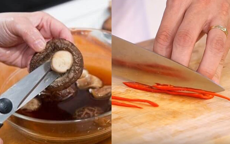Sơ chế các nguyên liệu