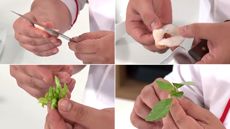Sơ chế các nguyên liệu