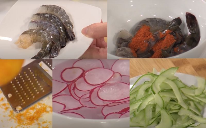 Sơ chế các nguyên liệu