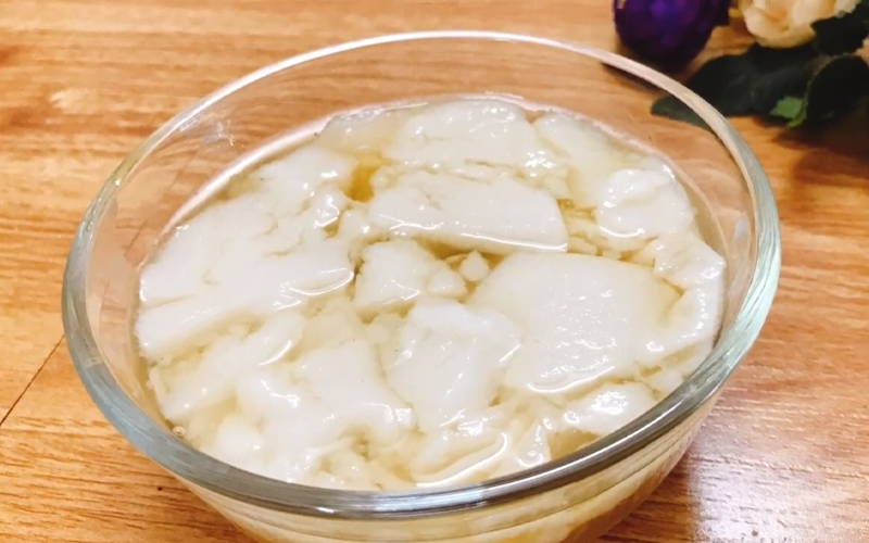 Món tào phớ bằng yến mạch thanh mát dễ làm