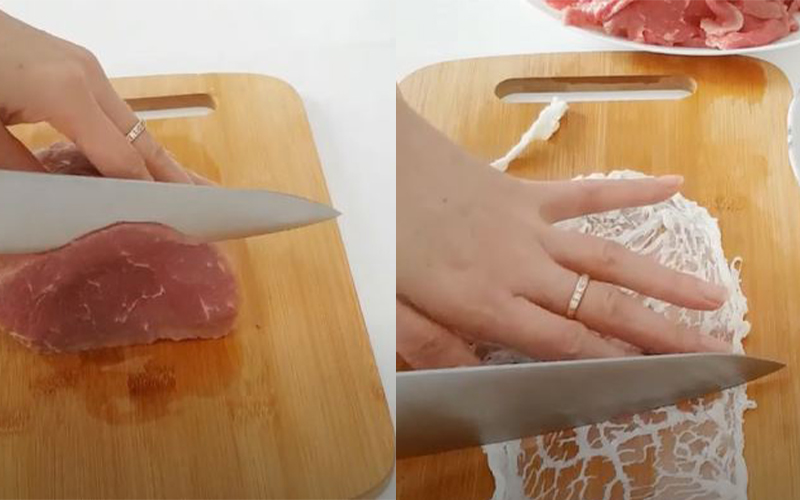 Sơ chế các nguyên liệu