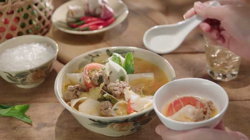 Món canh gân bò chua cay ngon ăn một lần nhớ mãi