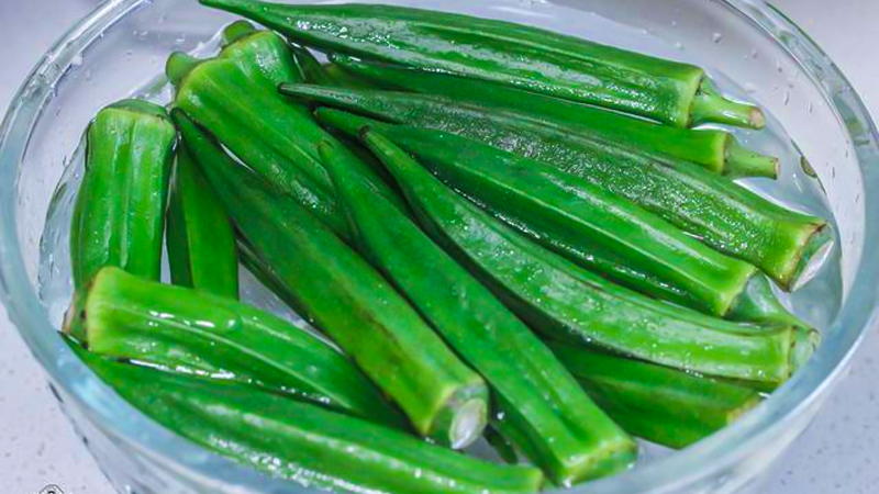 Rửa đậu bắp
