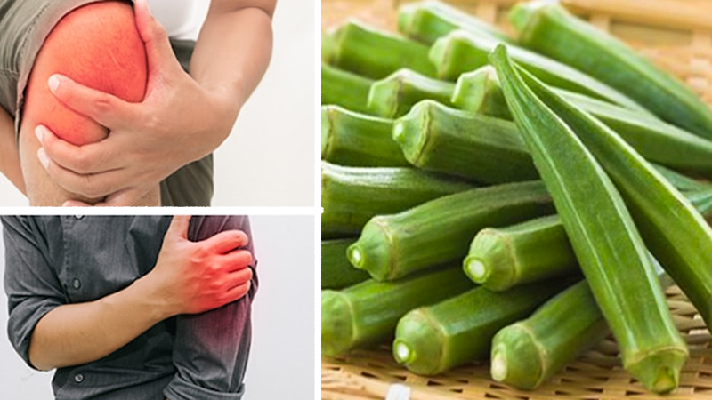 Đậu bắp rất tốt cho những người bị xương khớp