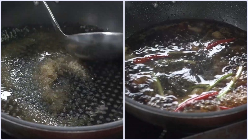Làm nước sốt nước tương