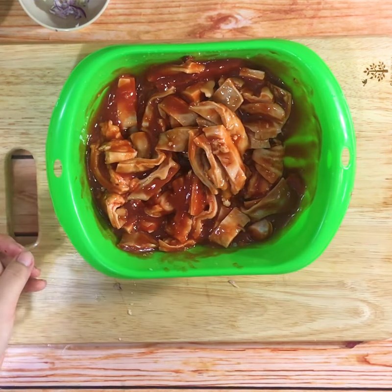 Ướp bao tử cùng các gia vị