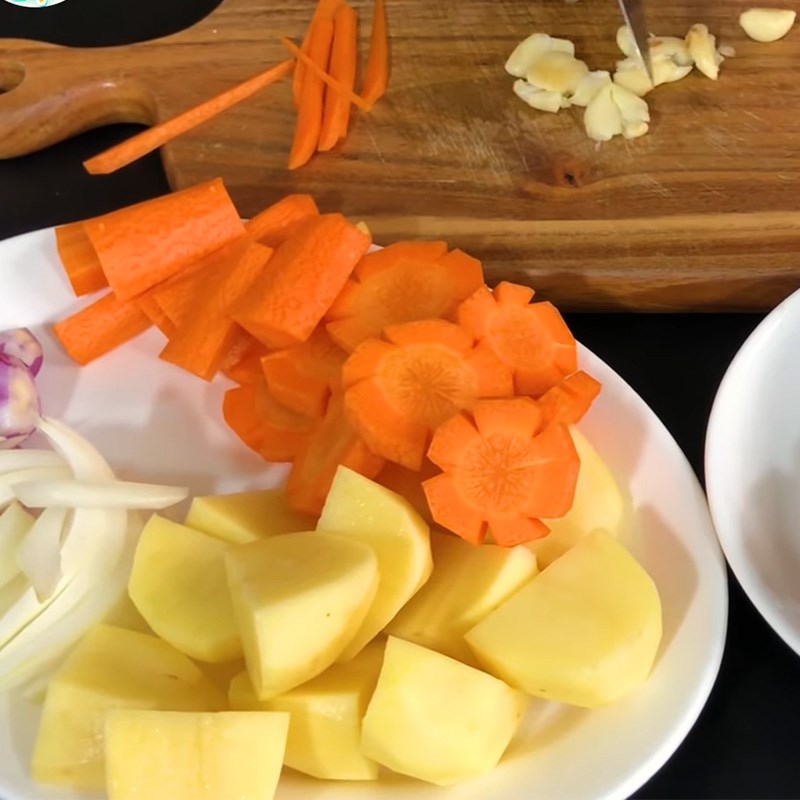 Sơ chế các nguyên liệu khác