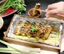 Món lươn nướng sả thơm lừng lại ngon miệng