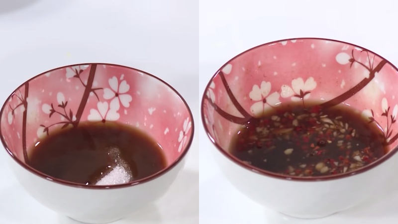 Pha sốt chấm