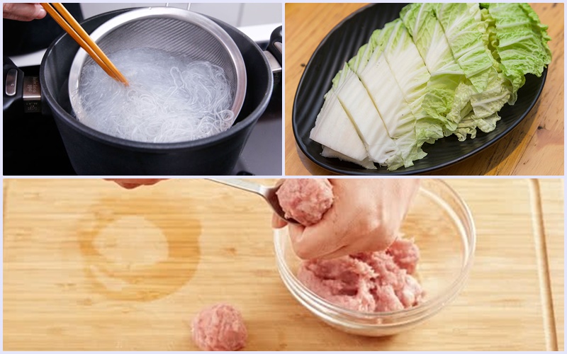 Sơ chế các nguyên liệu