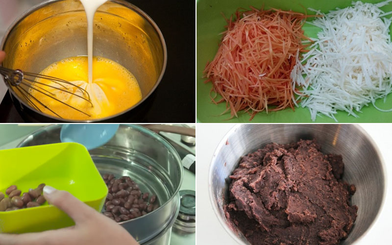 Sơ chế các nguyên liệu