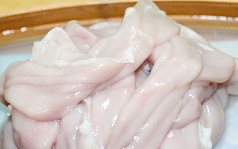 Sơ chế ruột heo
