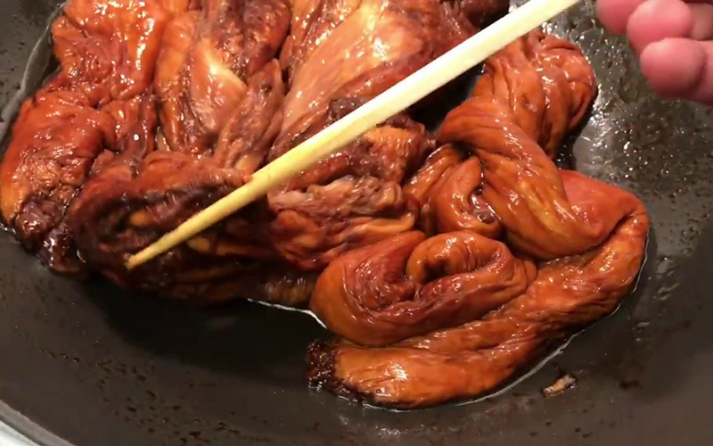 Ướp ruột heo
